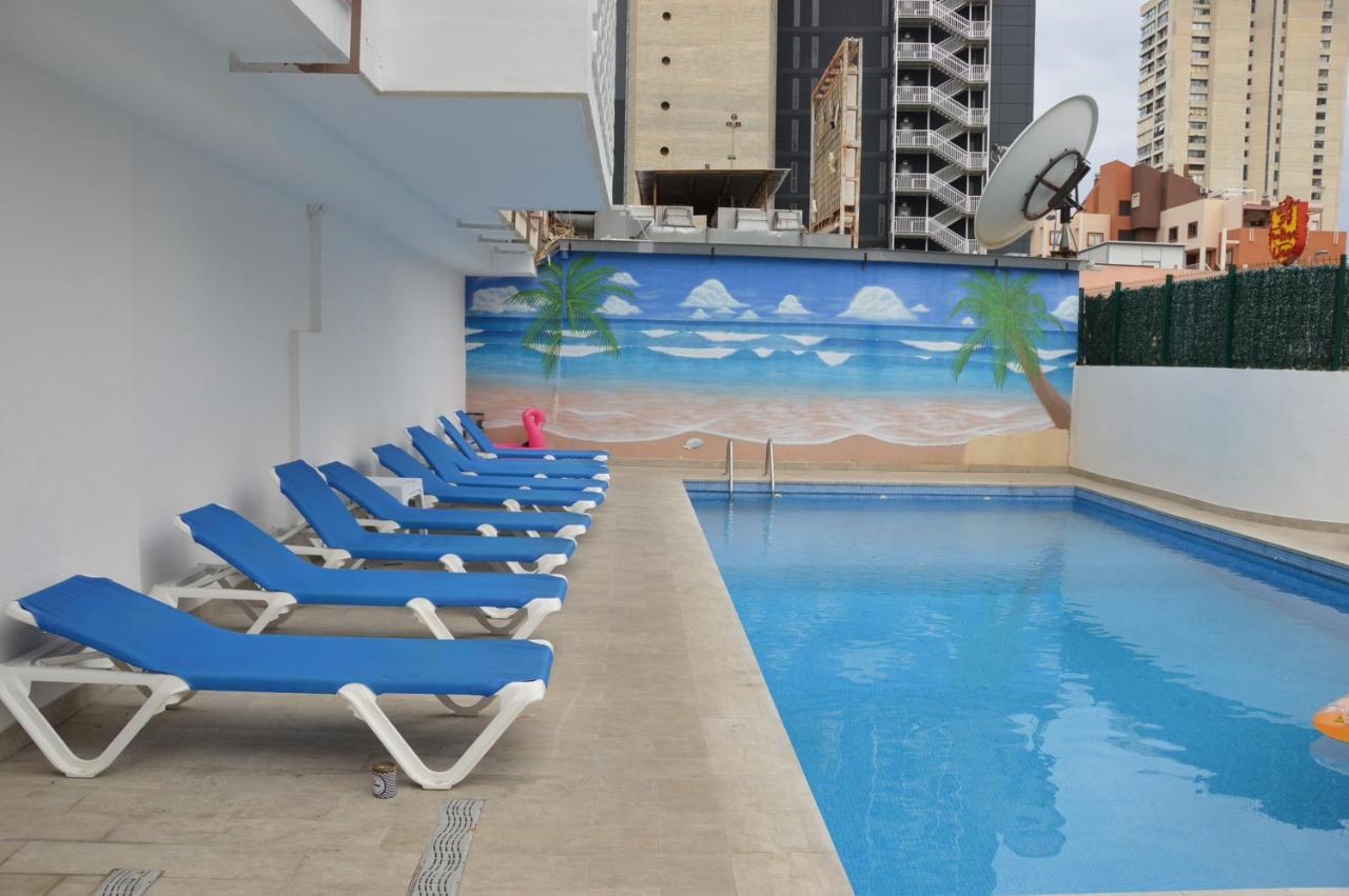 Apts Ara With Pool Benidorm Zewnętrze zdjęcie